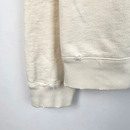 Gucci White Long Sleeve Sweatshirt with Print