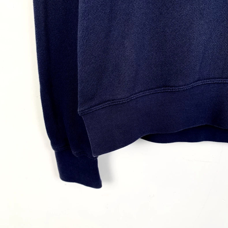 Loewe Blue Logo Colorful Long Sleeve Sweatshirt