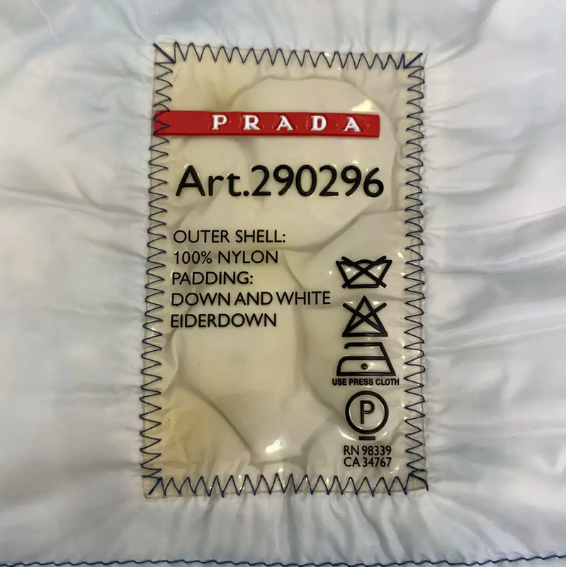 Prada Men's Blue Down Jacket