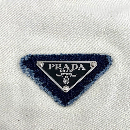 Prada White Short Sleeve T-Shirt