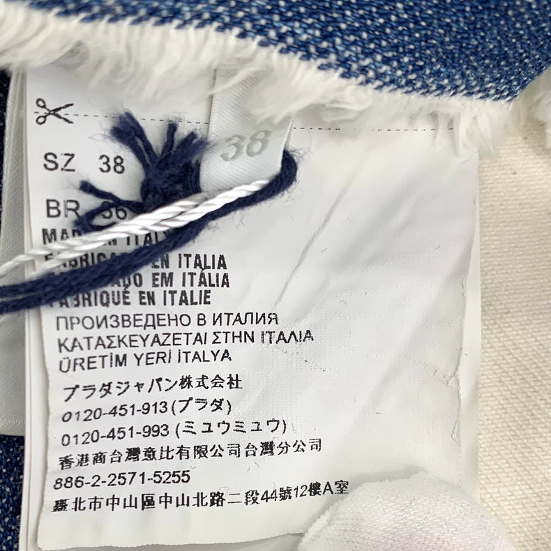 Prada White Short Sleeve T-Shirt