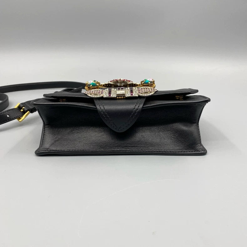 miumiu Gemstone Sunflower Crossbody Bag