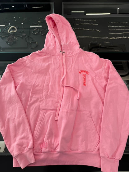 Chrome Hearts Pink Limited Edition Hoodie-yf