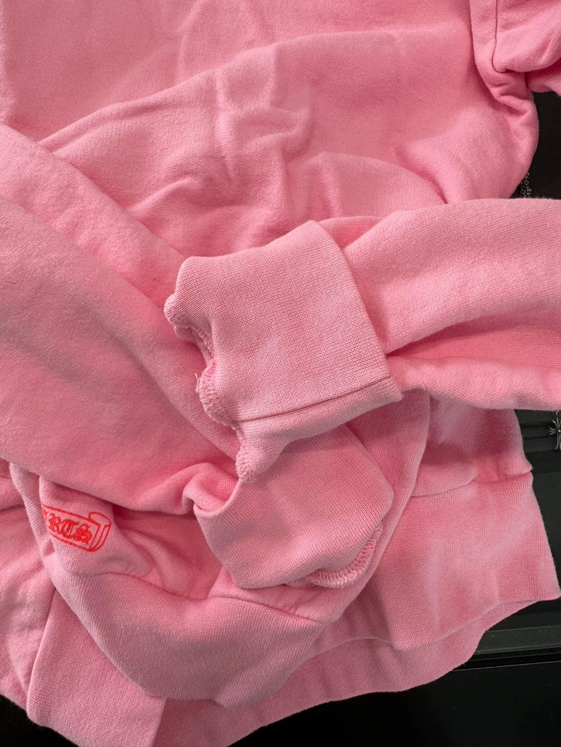 Chrome Hearts Pink Limited Edition Hoodie-yf