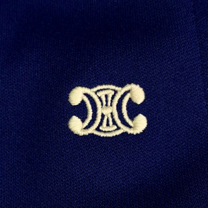 Celine Navy Casual Drawstring Pants L Size