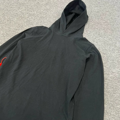 Balenciaga Hooded Sweatshirt with Logo Tag