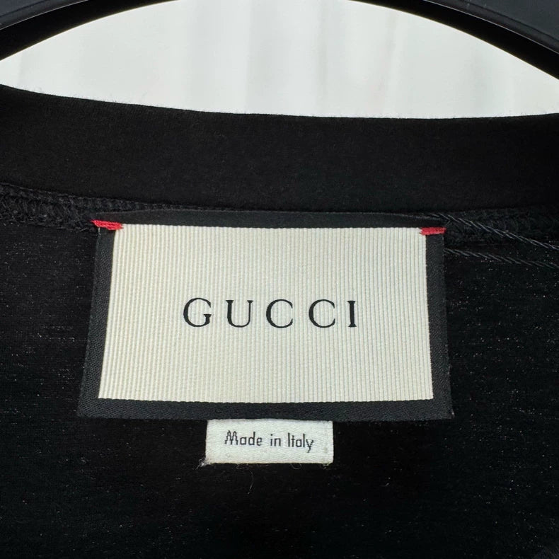 Gucci Embroidered Puppy Space Cotton Sweatshirt-yf