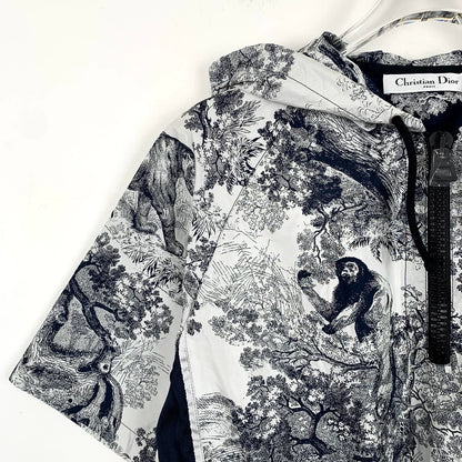 Dior Animal Jungle Print Hooded Dress