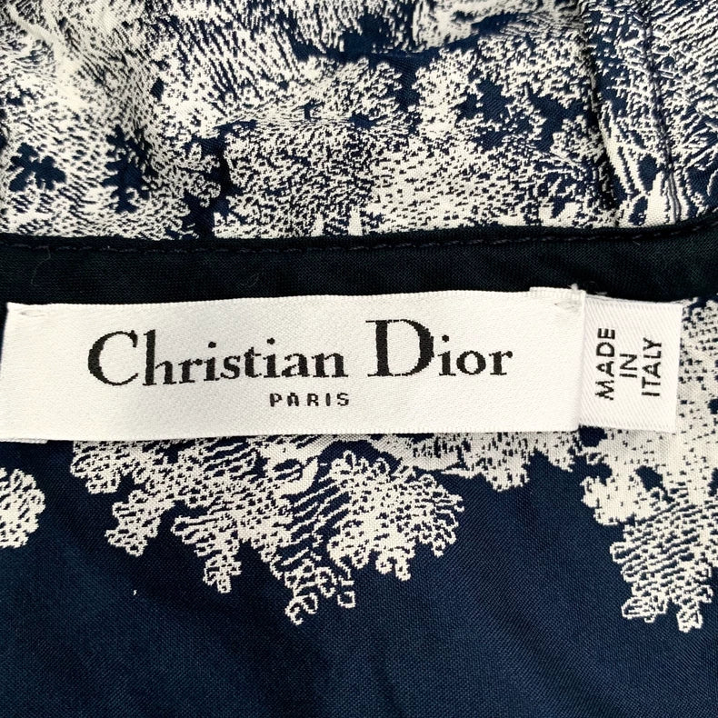 Dior Animal Jungle Print Hooded Dress