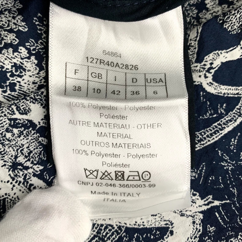 Dior Animal Jungle Print Hooded Dress