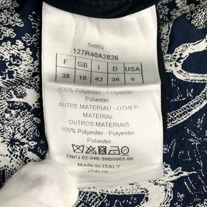 Dior Animal Jungle Print Hooded Dress