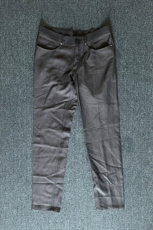 Ermenegildo Zegna Wool-Linen Casual Pants-yf