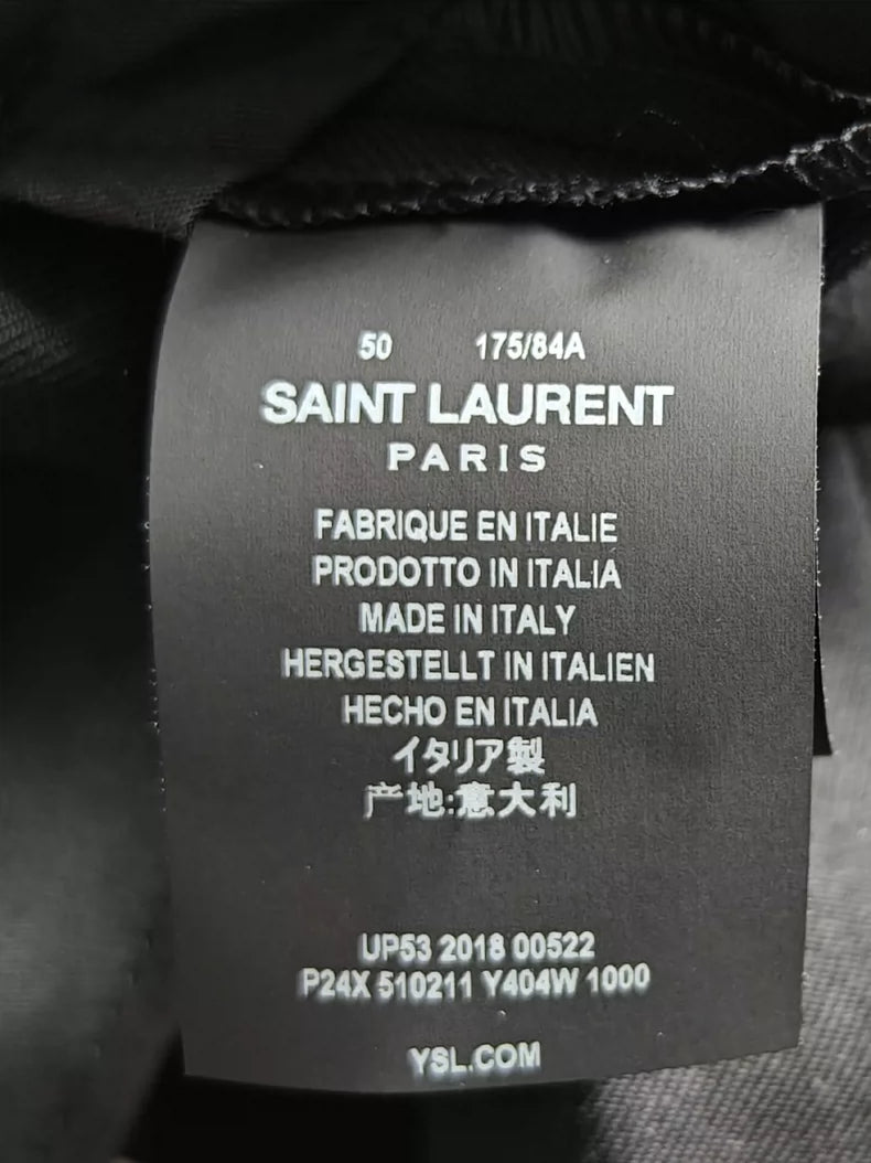 YSL Saint Laurent Casual Dress Pants