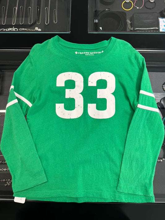 Chrome Hearts Green 33 Long Sleeve Top-yf