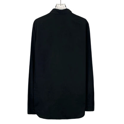 Black Cotton Long Sleeve Shirt by Dior