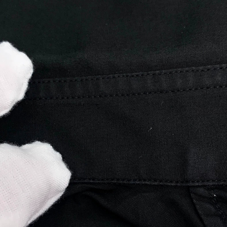 Black Cotton Long Sleeve Shirt by Dior