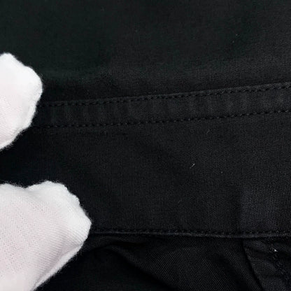 Black Cotton Long Sleeve Shirt by Dior