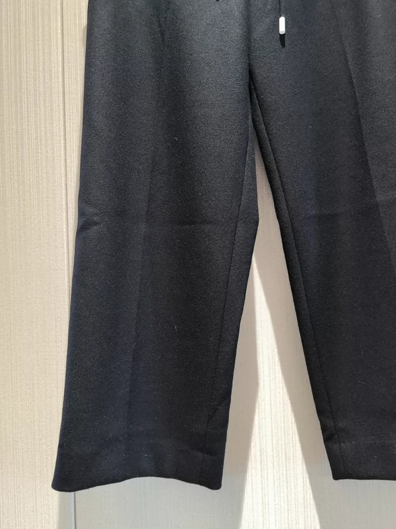 The RERACS Wool Pants in Black