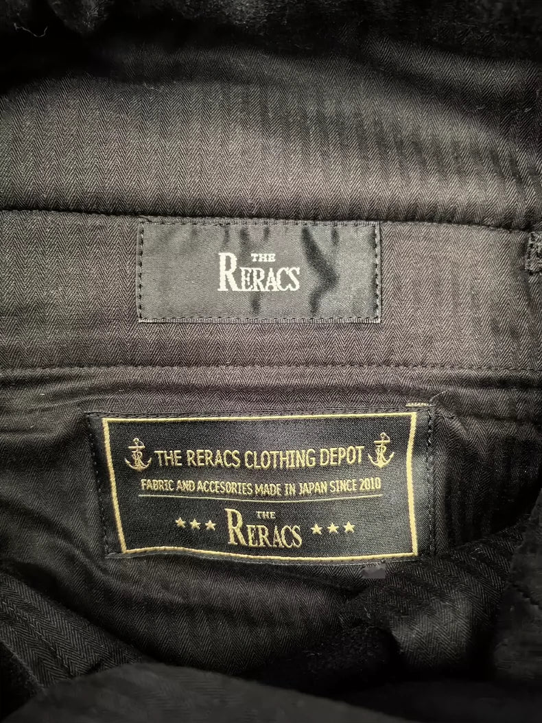 The RERACS Wool Pants in Black