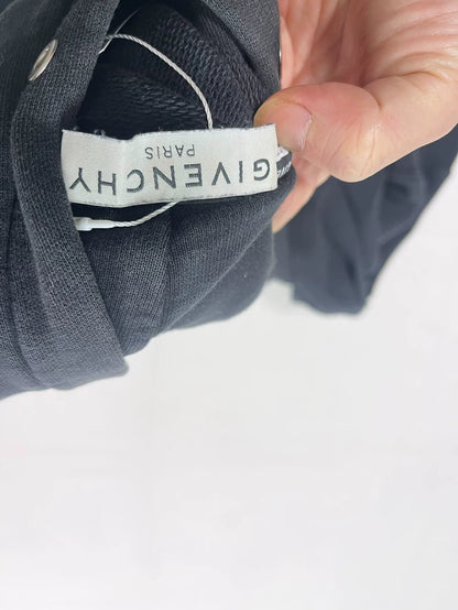 Givenchy Black Letter Hoodie M Size