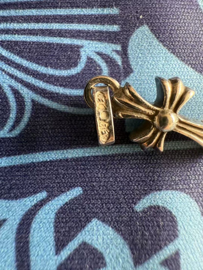 Chrome Hearts 925 Silver Cross Pendant-yf