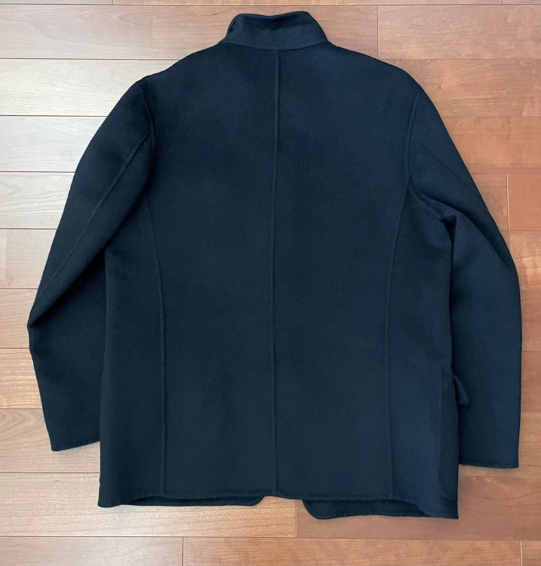 90s Yohji Yamamoto Black Wool Jacket