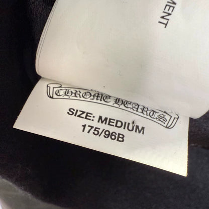 Chrome Hearts Black Leather MA1 Jacket