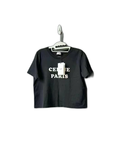 Black Velvet Logo Short Sleeve T-shirt