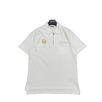 Dior Limited Edition White Polo Shirt-zp