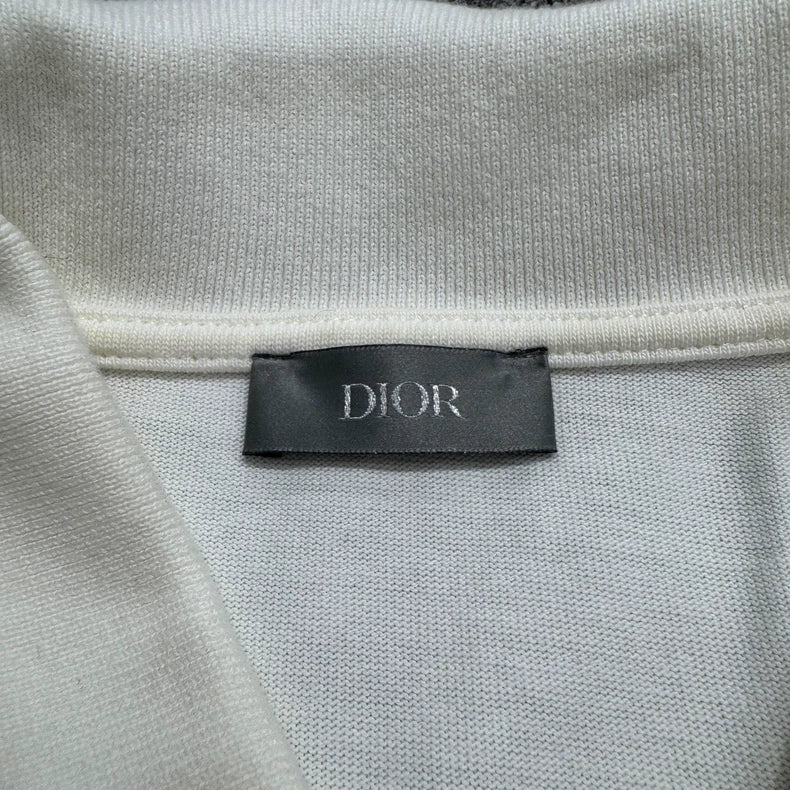 Dior Limited Edition White Polo Shirt-zp