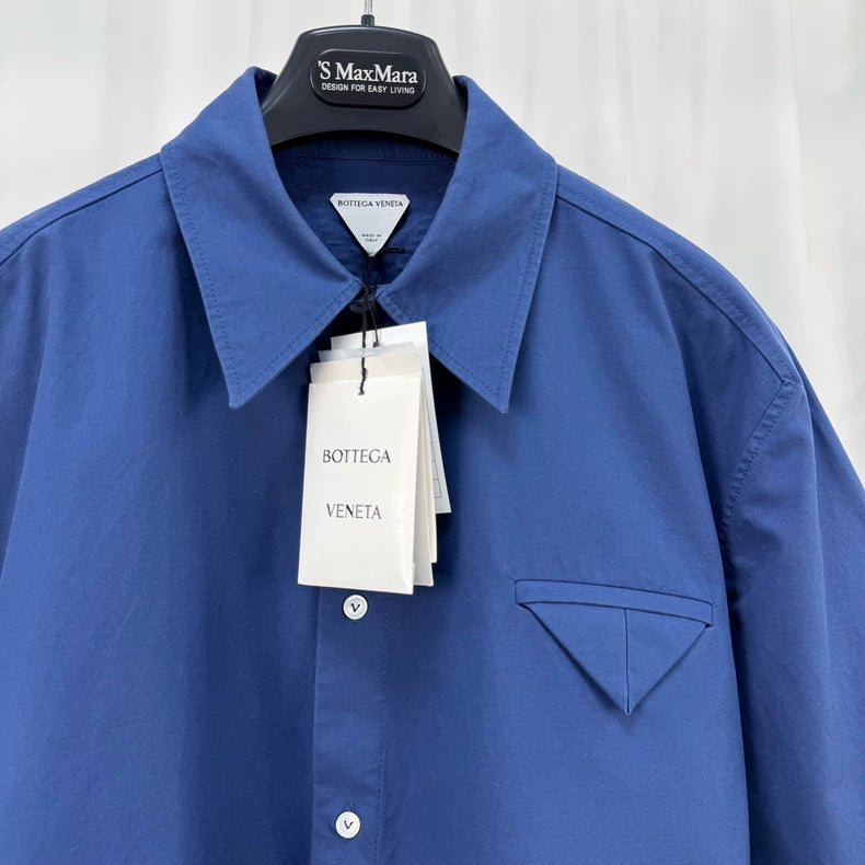 Bottega Veneta Side Weave Triangle Short Shirt-yf