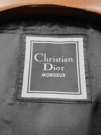 Dior Long Black Wool Coat for Women