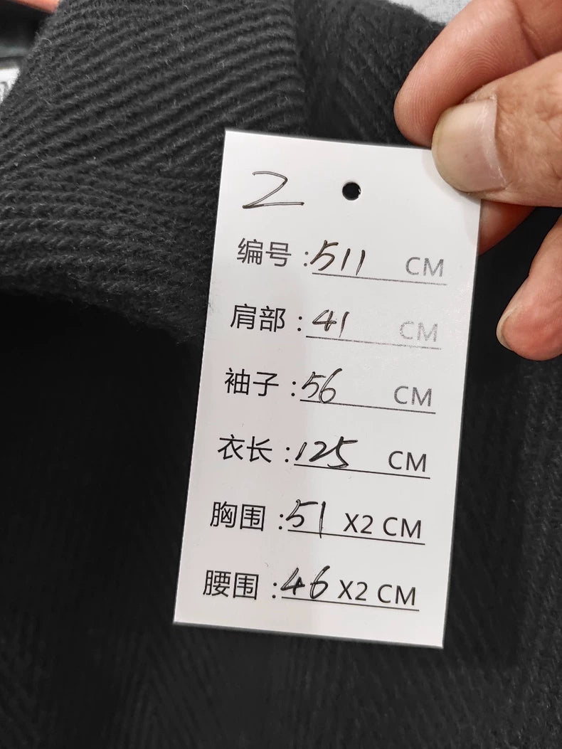 Dior Long Black Wool Coat for Women