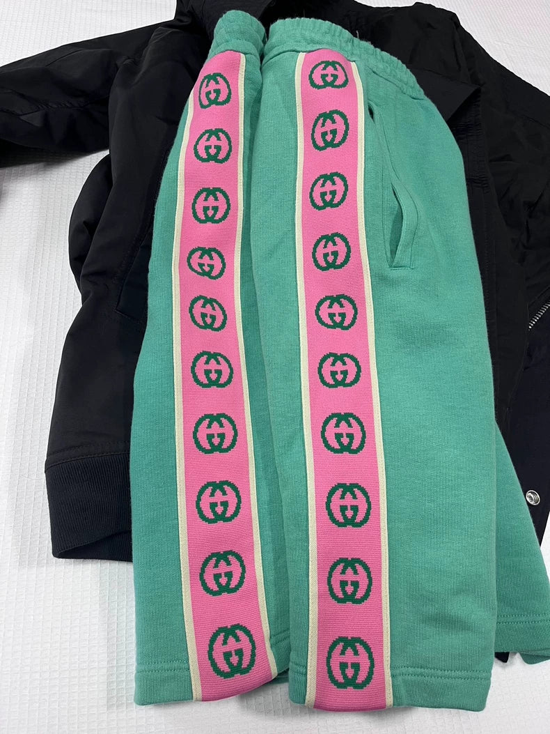 Gucci Green Drawstring Shorts Size L