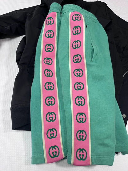 Gucci Green Drawstring Shorts Size L