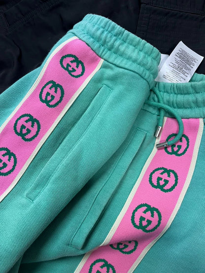 Gucci Green Drawstring Shorts Size L