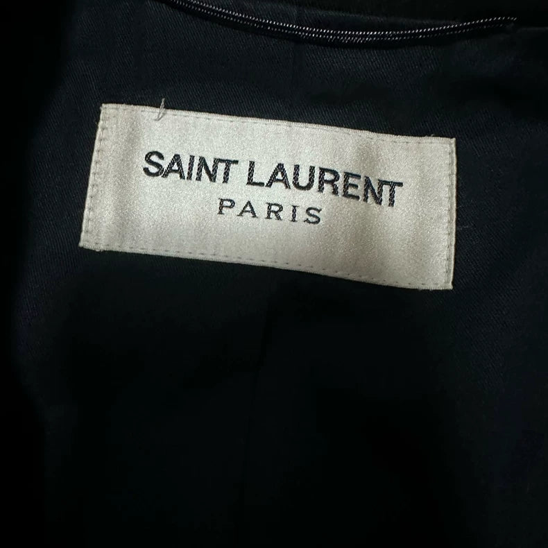 Saint Laurent Men's Stylish Trench Coat