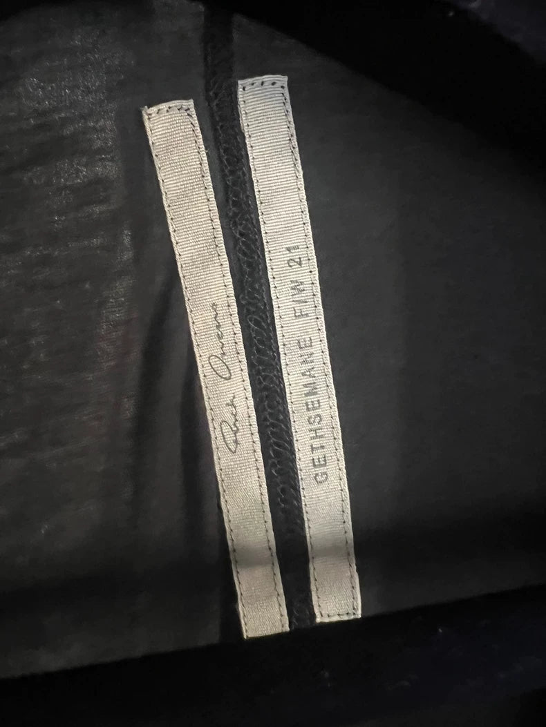 Rick Owens Black T-Shirt with Tags