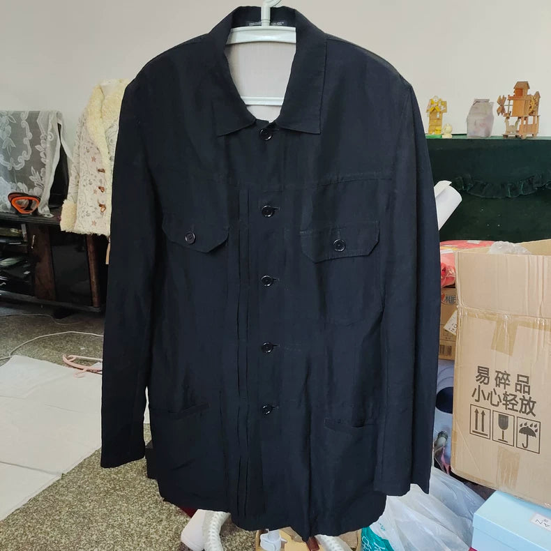 Yohji Yamamoto Embroidered Jacket Shirt