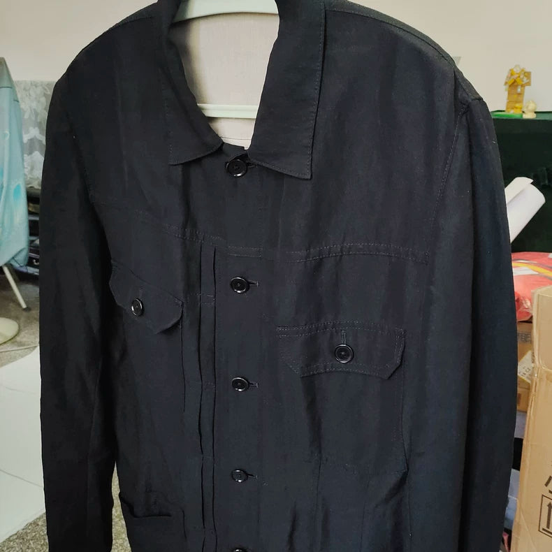 Yohji Yamamoto Embroidered Jacket Shirt