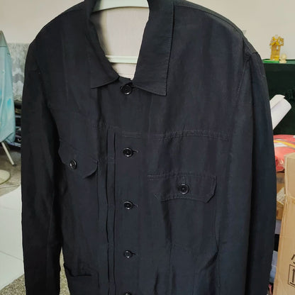 Yohji Yamamoto Embroidered Jacket Shirt