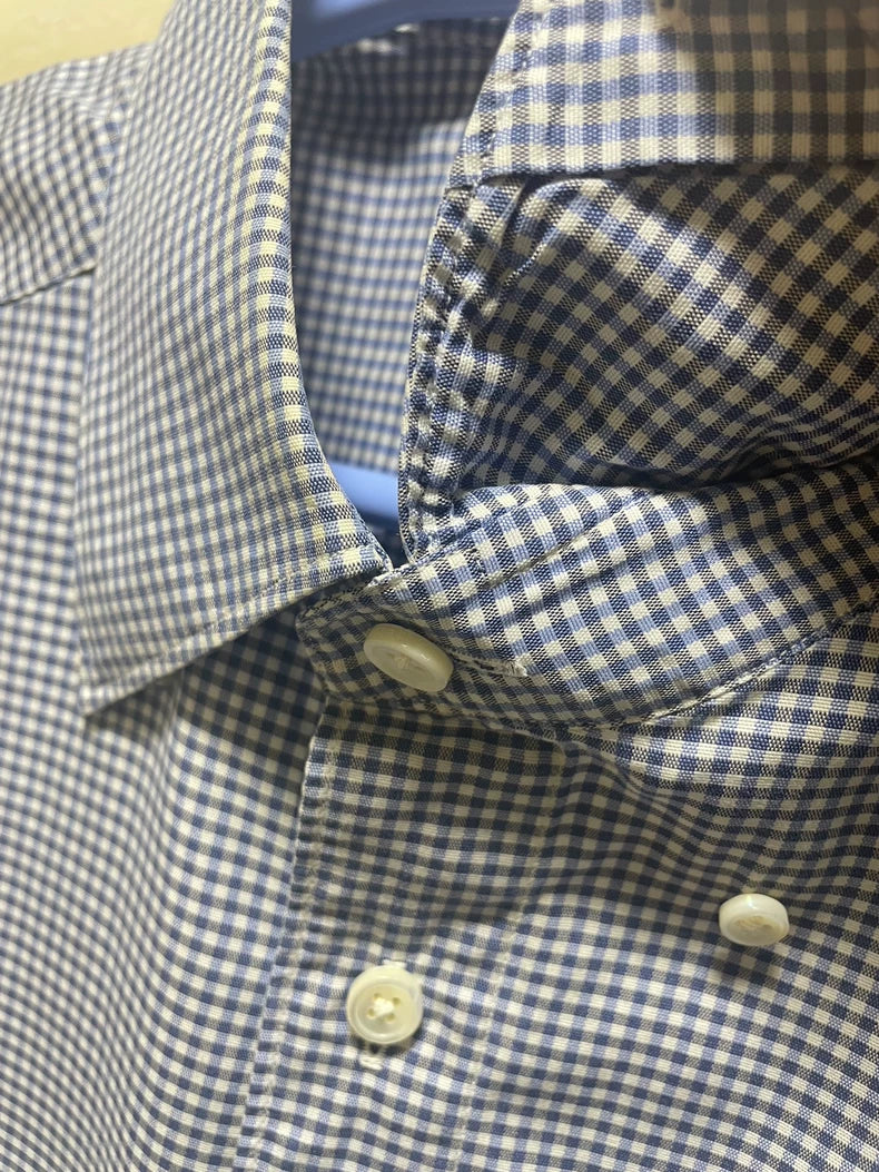 Ermenegildo Zegna Cotton Short Sleeve Shirt