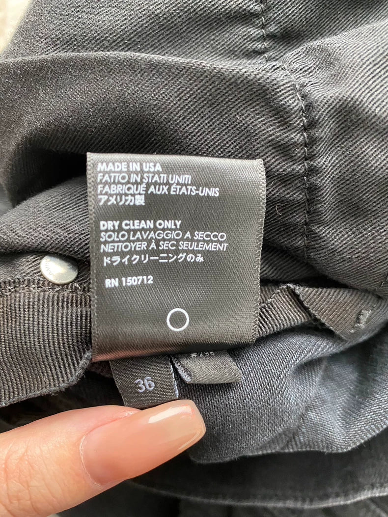 Amiri Black MX2 Stitch Denim Pants