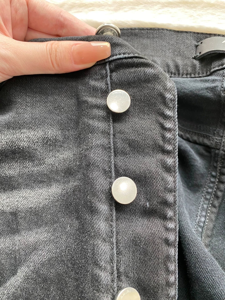 Amiri Black MX2 Stitch Denim Pants