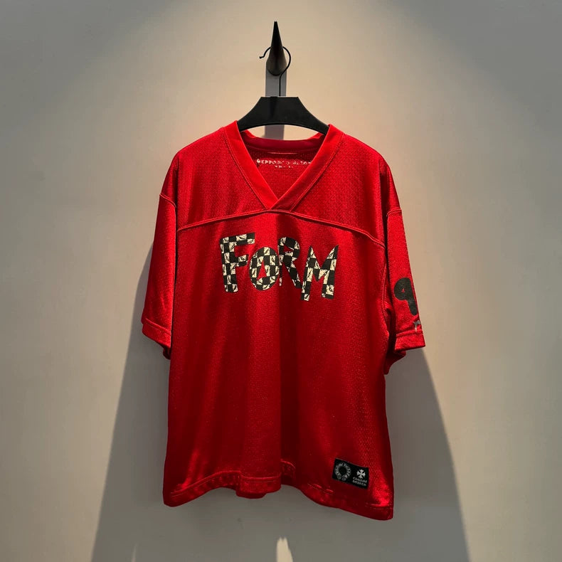 Chrome Hearts x Matty Boy Red Mesh Jersey-yf