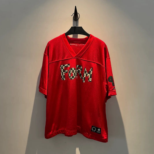Chrome Hearts x Matty Boy Red Mesh Jersey-yf
