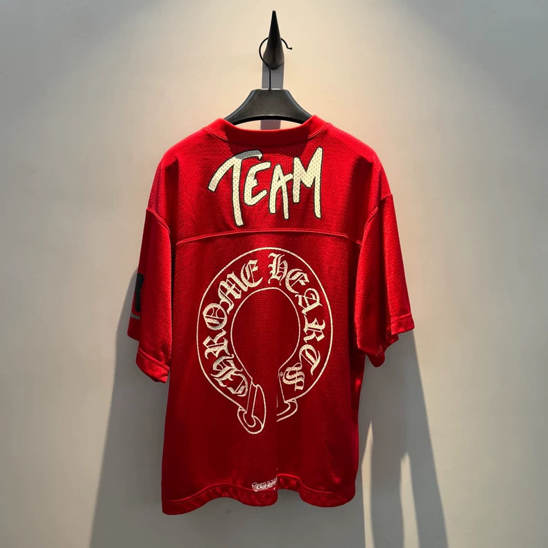 Chrome Hearts x Matty Boy Red Mesh Jersey-yf
