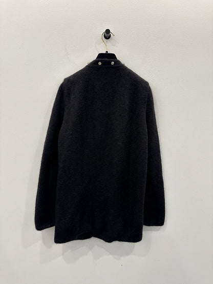 Black Mohair Cardigan from Saint Laurent