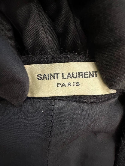 Black Mohair Cardigan from Saint Laurent