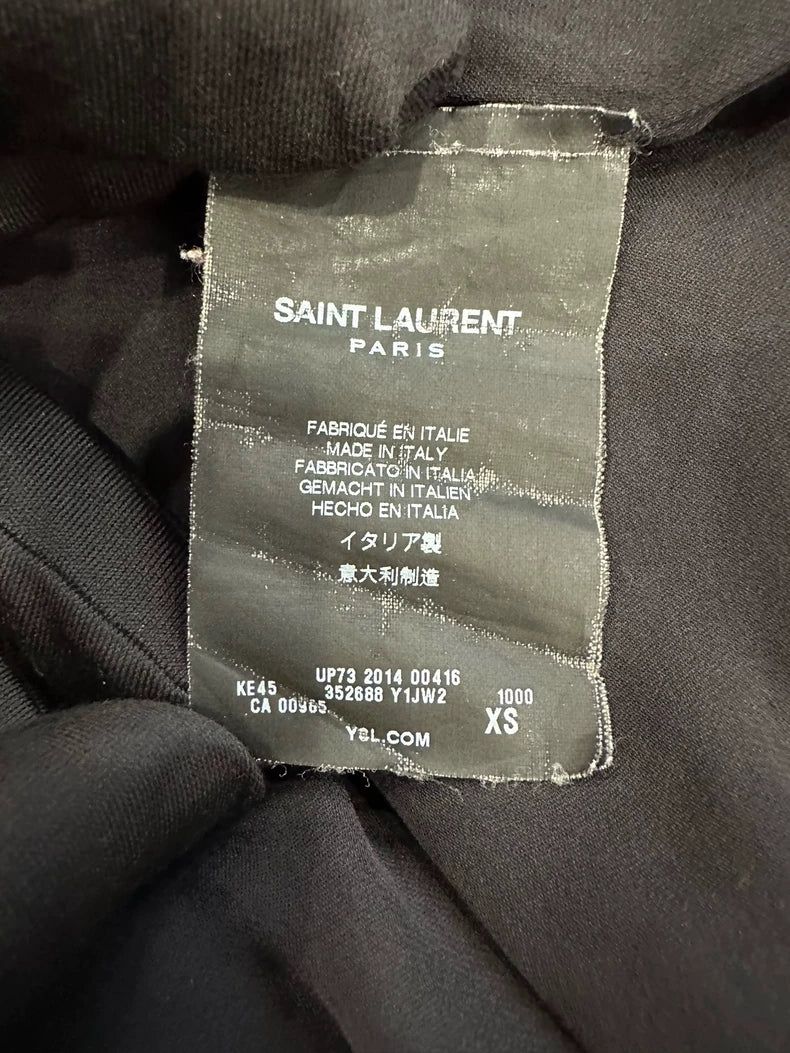 Black Mohair Cardigan from Saint Laurent